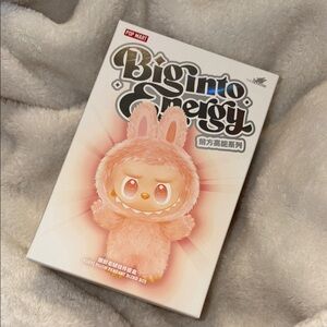 Authentic Big Into Energy Labubu (Happiness)